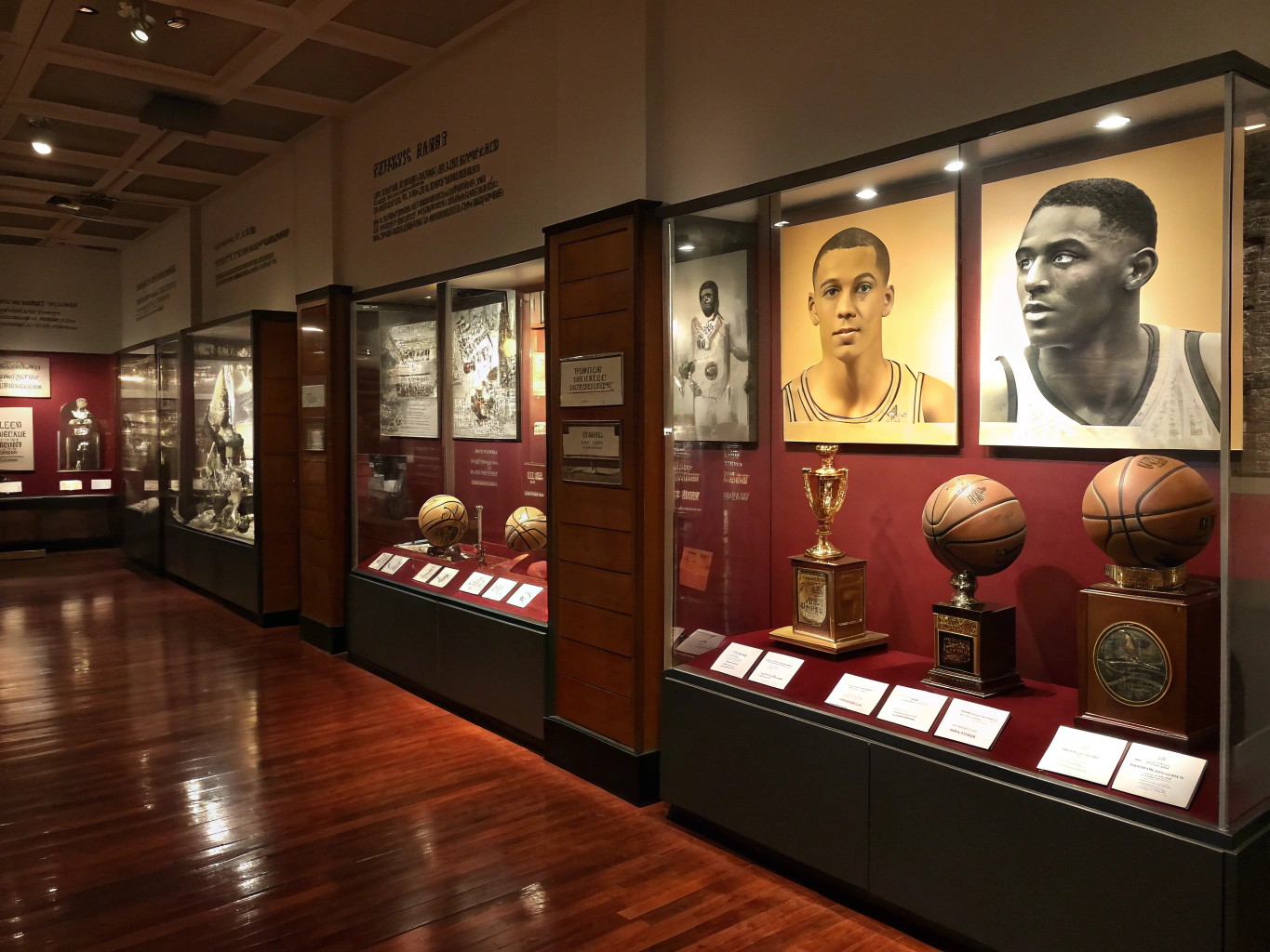 NHPA Hall of Fame display hosted at the Quail Ridge clubhouse